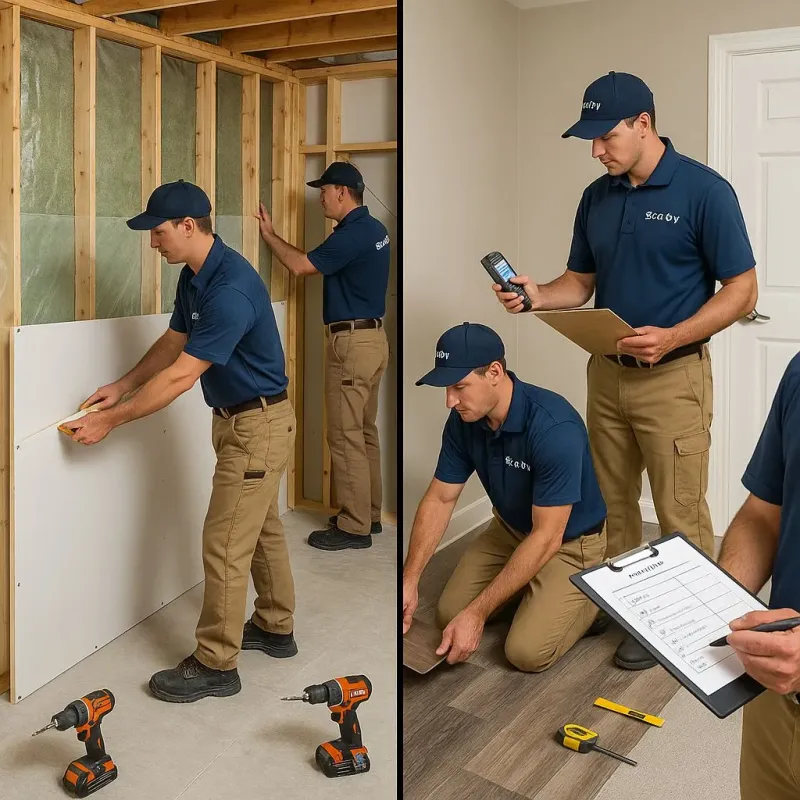 Repairs and Reconstruction process in Enterprise, UT